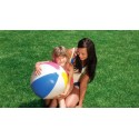 Dmuchana piłka plażowa tęcza 61cm INTEX 59030