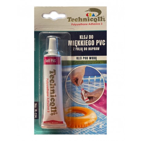 Klej do miękkiego PVC 20ml z łatkami