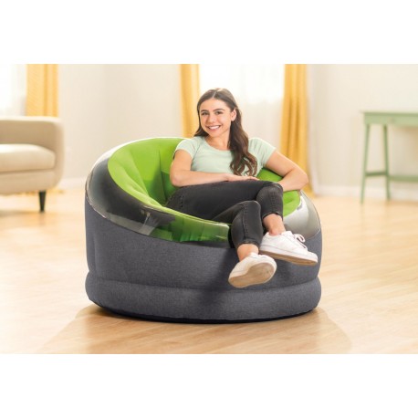 Fotel dmuchany INTEX 68582 Zielony