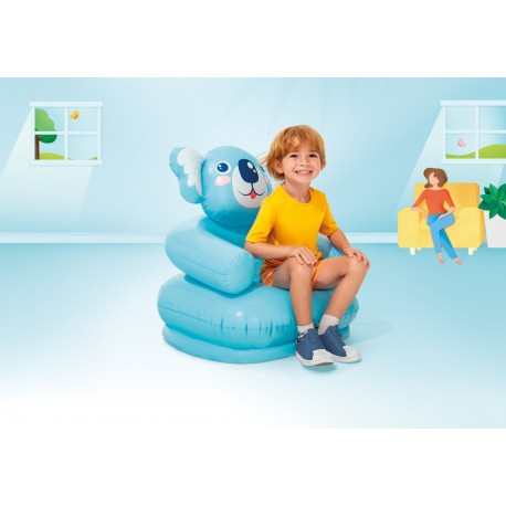Fotel dmuchany pufa  dla dzieci Koala INTEX 68556