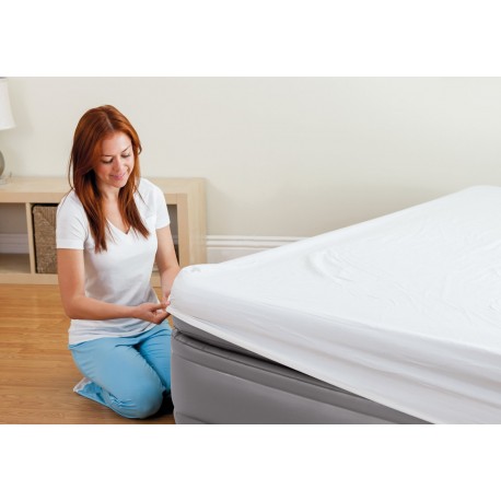 Materac dmuchany jednoosobowy INTEX 64162 z pompką