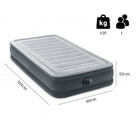 Materac dmuchany 99x191x33 INTEX 67766