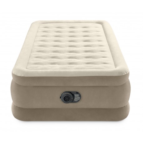 Materac dmuchany jednoosobowy z wbudowaną pompką Intex 64426