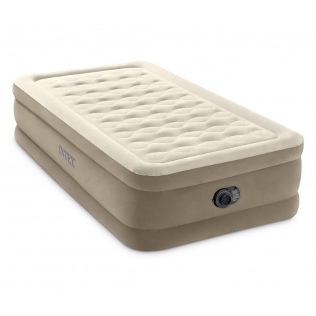 Materac dmuchany jednoosobowy z wbudowaną pompką Intex 64426