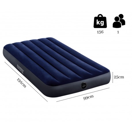 Materac dmuchany jednoosobowy INTEX 64757