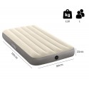 Materac dmuchany jednoosobowy INTEX 64101