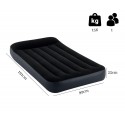Materac dmuchany jednoosobowy Intex 64141
