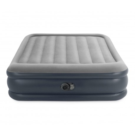 MATERAC DMUCHANY Z POMPKĄ 152x203x42cm Intex 64136