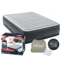 MATERAC DMUCHANY Z POMPKĄ  137x191x33cm Intex 67768
