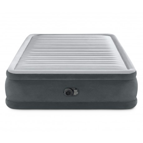 MATERAC DMUCHANY DWUOSOBOWY  Z POMPKĄ 152x203x46cm INTEX  64414