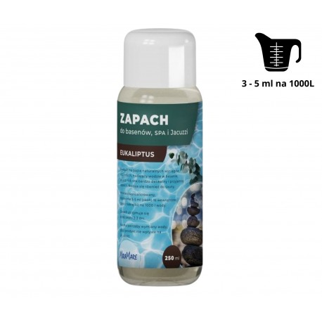 Zapach do Basenów, spa, Jacuzzi MiraMare Eukaliptus 250 ml