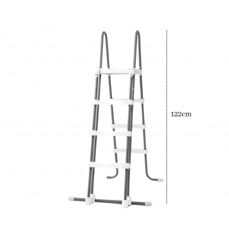 Drabinka do basenu 122cm - regulowana Intex 28076