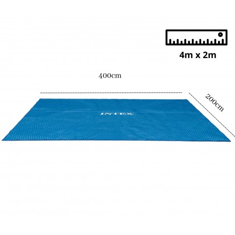 Pokrywa solarna 400 cm x 200 cm - INTEX 28028