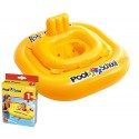 Koło fotelik dmuchany do nauki pływania 79cm x 79cm INTEX 56587