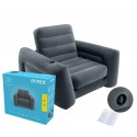 Fotel z funkcją spania materac dmuchany INTEX 68565