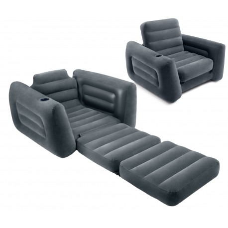 Fotel z funkcją spania materac dmuchany INTEX 68565