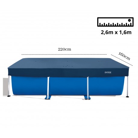 Pokrywa na basen 260 x 160 cm INTEX 28036