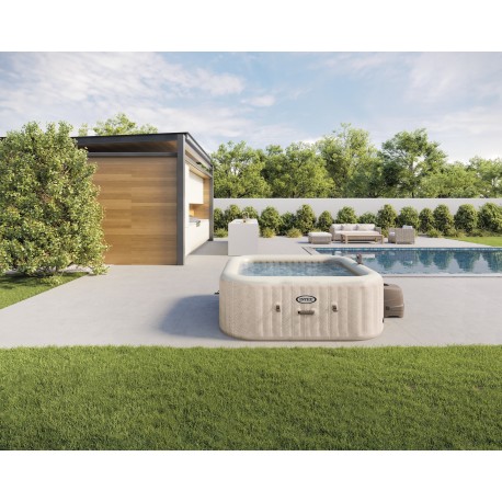 Jacuzzi ogrodowe kwadratowe dmuchane 6-osobowe INTEX 28472