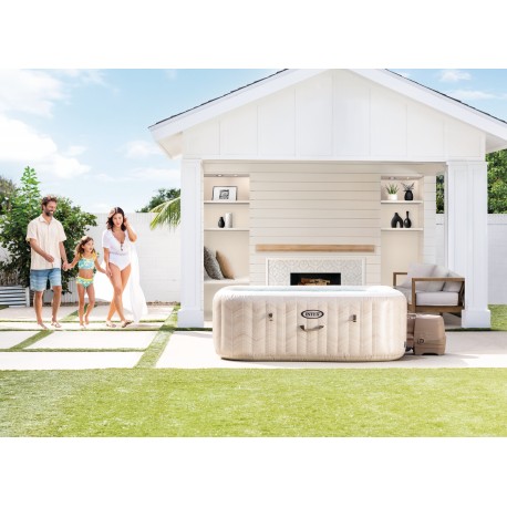 Jacuzzi ogrodowe kwadratowe dmuchane 6-osobowe INTEX 28472