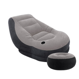 Fotel Dmuchany Z Podnóżkiem - Do Pokoju, Salonu - Tanio W IntexMarket 2