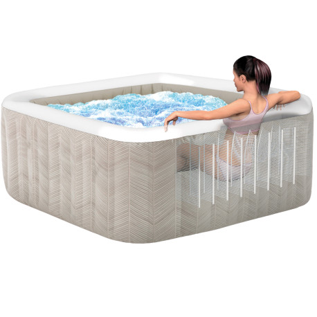 Jacuzzi ogrodowe kwadratowe dmuchane 6-osobowe INTEX 28472