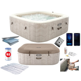 Jacuzzi ogrodowe kwadratowe dmuchane 6-osobowe INTEX 28472