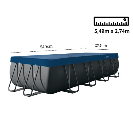 Pokrywa na basen 549 x 274 cm INTEX 28086
