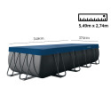 Pokrywa na basen 549 x 274 cm INTEX 28086