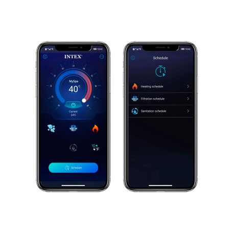 Jacuzzi ogrodowe okrągłe dmuchane 4-osobowe INTEX 28494