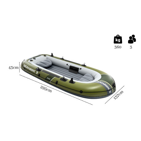 Ponton Seahawk 3 INTEX 68380 | Intexmarket