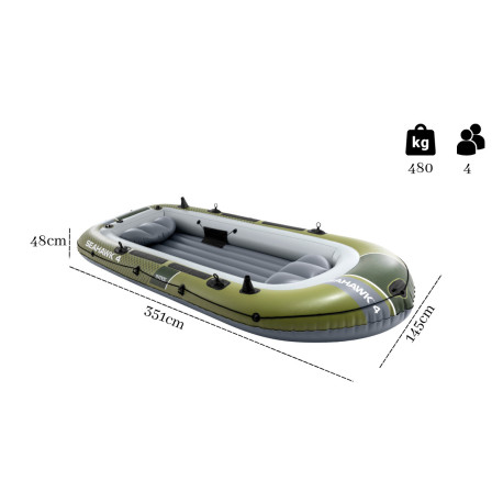 Ponton Seahawk 4 INTEX 68351 | Sklep internetowy Intexmarket