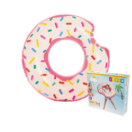 Pączek do pływania dmuchany donut INTEX 56265 | Intexmarket