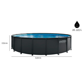 Basen 549x132 stelażowy okrągły - INTEX 26330 2