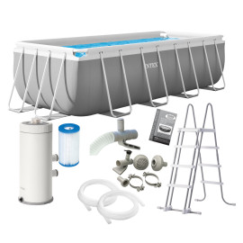 Basen stelażowy prostokątny 400 x 200 x 122 INTEX 26790