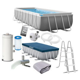 Basen prostokątny stelażowy 488 x 244 x 122 cm INTEX 26792