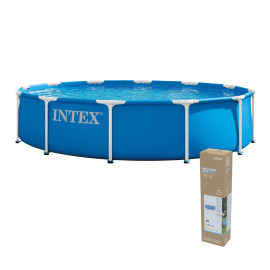 Basen stelażowy 366x76 bez pompy 6500 l INTEX 28210