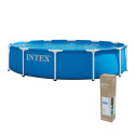 Basen stelażowy 366x76 bez pompy 6500 l INTEX 28210