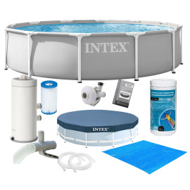 Zestaw Basen stelażowy 366 x 76 cm Intex 26712