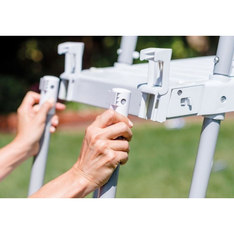 Drabinka do basenu 122cm - regulowana Intex 28076