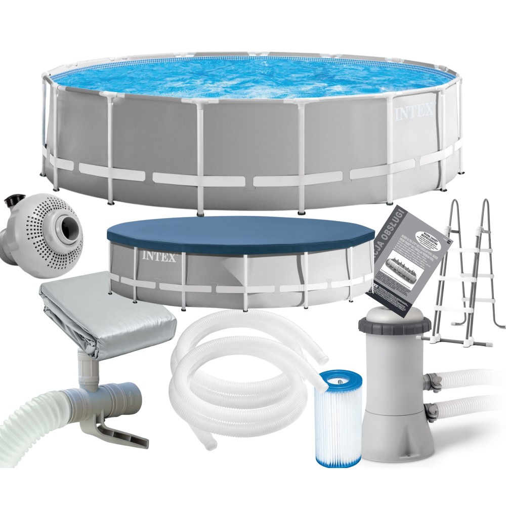 basen stelażowy 457x122