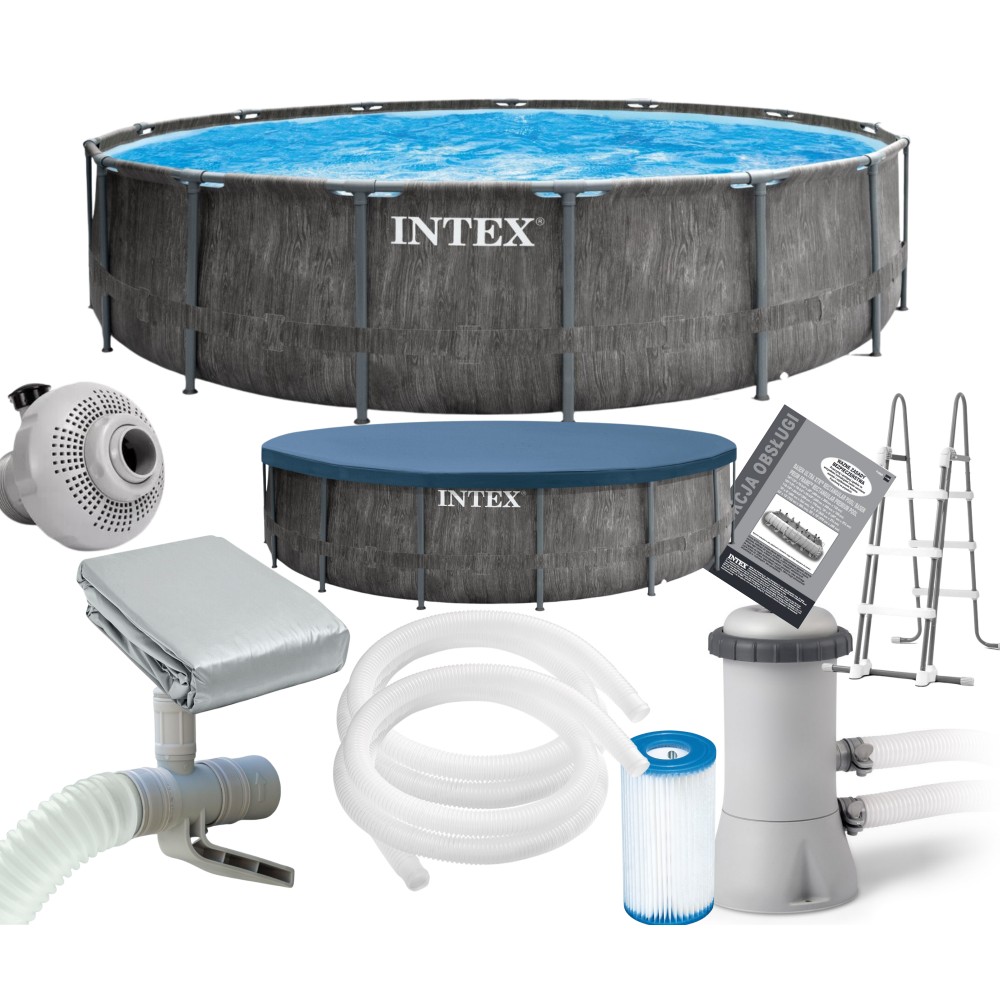 Basen stelażowy 457x122 Intex 26742