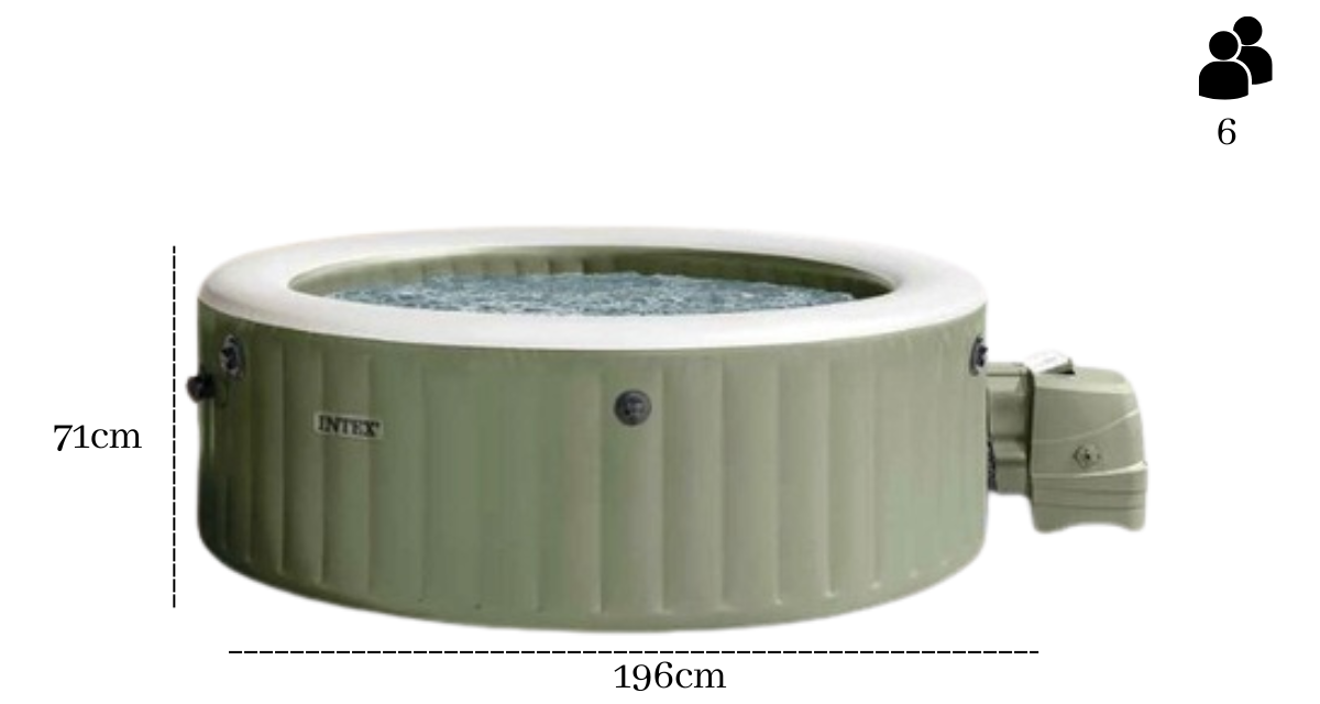 Bubble Massage Spa Jacuzzi Intex 28428