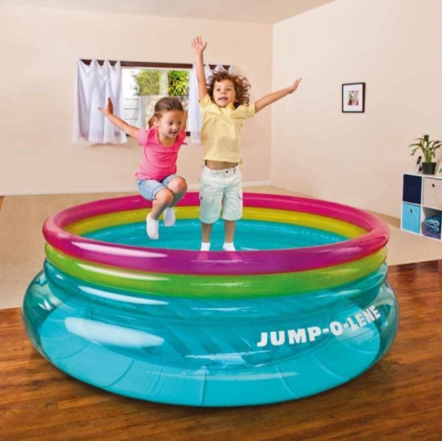 dmuchana trampolina domowa dla dzieci INTEX 48267