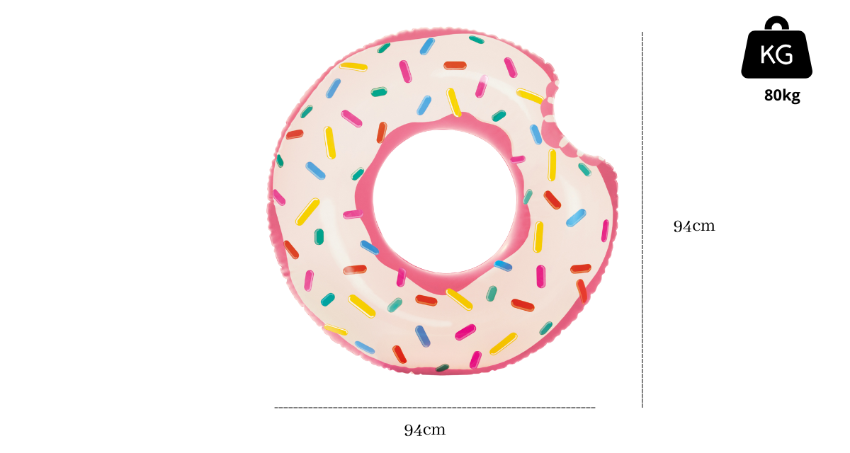koło do pływania donut od intex