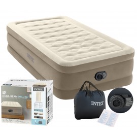 Materac dmuchany jednoosobowy z pompką INTEX 64426
